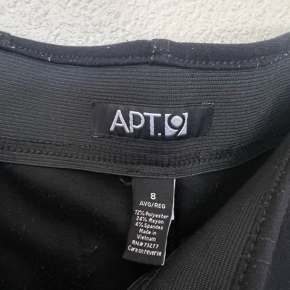 Apt. 9 | Black Stretchy Dress Pants - Picture 7 of 12